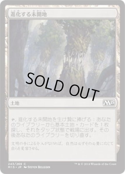 画像1: 進化する未開地/Evolving Wilds (M15)《Foil》 (1)