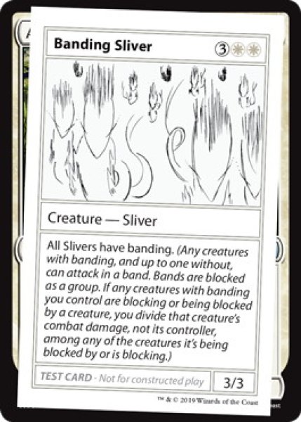 画像1: Banding Sliver (Mystery Booster)【エンブレム無し】 (1)