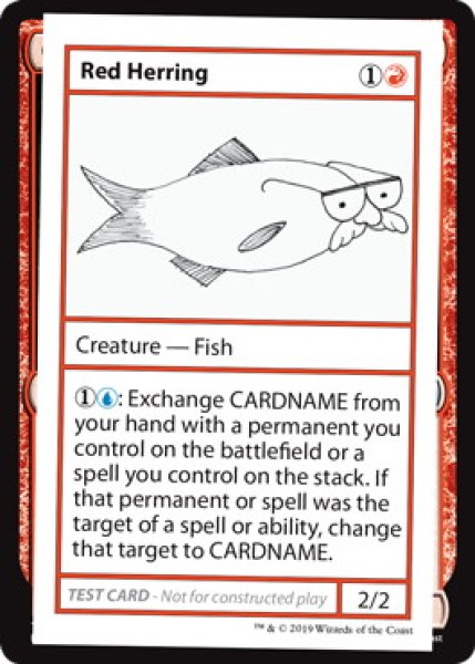 画像1: Red Herring (Mystery Booster)【エンブレム無し】 (1)