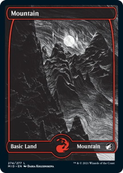 画像1: 山/Mountain 【Ver.1】 (MID)《Foil》 (1)