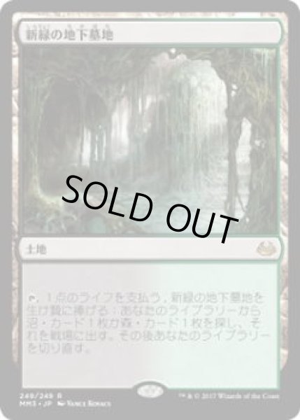 画像1: 新緑の地下墓地/Verdant Catacombs (MM3)《Foil》 (1)