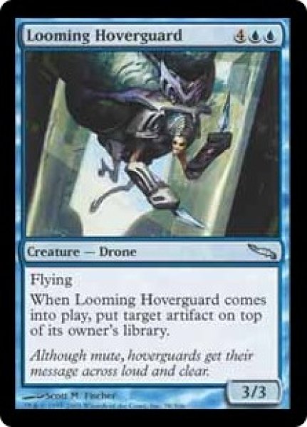 画像1: 立ちはだかる空護り/Looming Hoverguard (MRD)《Foil》 (1)