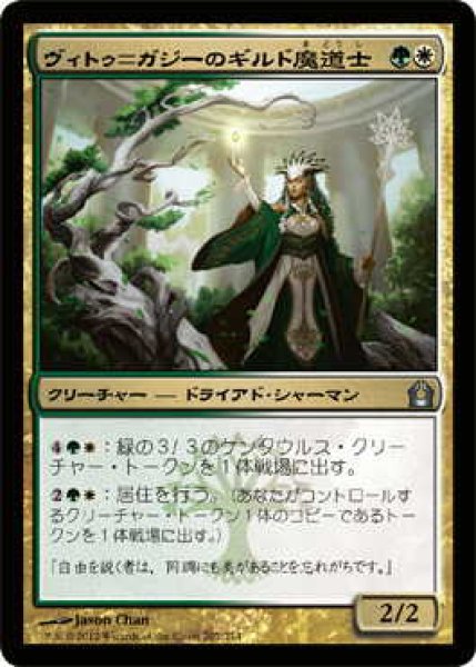 画像1: ヴィトゥ＝ガジーのギルド魔道士/Vitu-Ghazi Guildmage (RTR)《Foil》 (1)