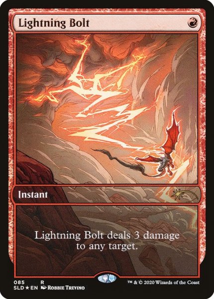 画像1: 稲妻/Lightning Bolt (085) (SLD)《Foil》 (1)