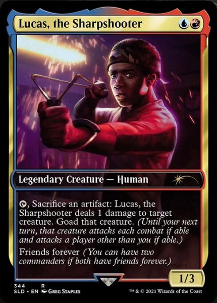 画像1: Lucas, the Sharpshooter (344) (SLD)《Foil》 (1)