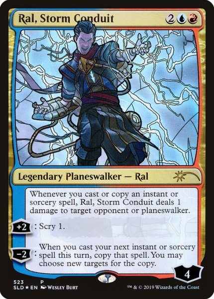 画像1: 嵐の伝導者、ラル/Ral, Storm Conduit (523) (SLD)《Foil》 (1)