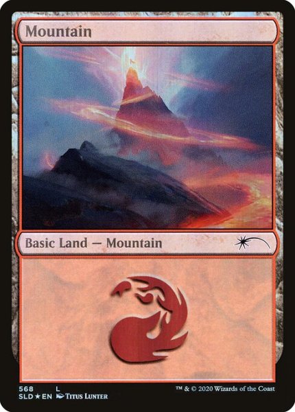 画像1: 山/Mountain (568) (SLD)《Foil》 (1)