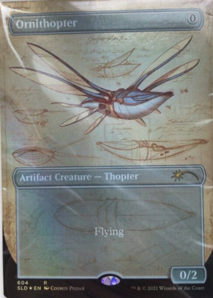 画像1: 羽ばたき飛行機械/Ornithopter (604) (SLD)《Foil》 (1)