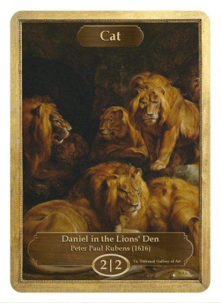 画像1: 猫/Cat (CLASSIC ART TOKEN CLASSIC) (1)