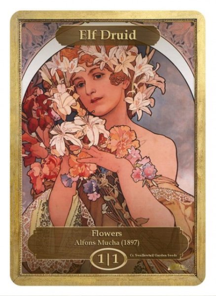 画像1: エルフ・ドルイド/Elf・Druid (CLASSIC ART TOKEN CLASSIC) (1)