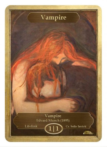 画像1: 吸血鬼/Vampire 【Ver.1】 (CLASSIC ART TOKEN CLASSIC) (1)