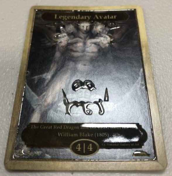 画像2: 伝説のアバター/Legendary Avatar (CLASSIC ART TOKEN MARBLE)《Premium》 (2)