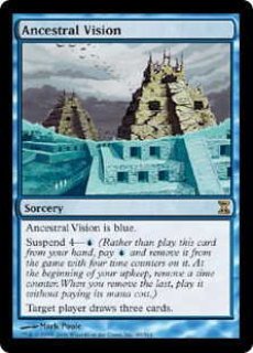 【MTG】祖先の幻視(foil) 祖先の幻視/Ancestral Vision (TSP)《Foil》 - ジョニーのお店