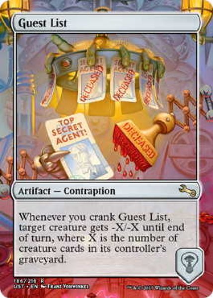 画像1: 来客リスト/Guest List (UST) 《FOIL》 (1)