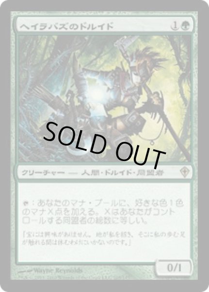 画像1: ヘイラバズのドルイド/Harabaz Druid (WWK)《Foil》 (1)