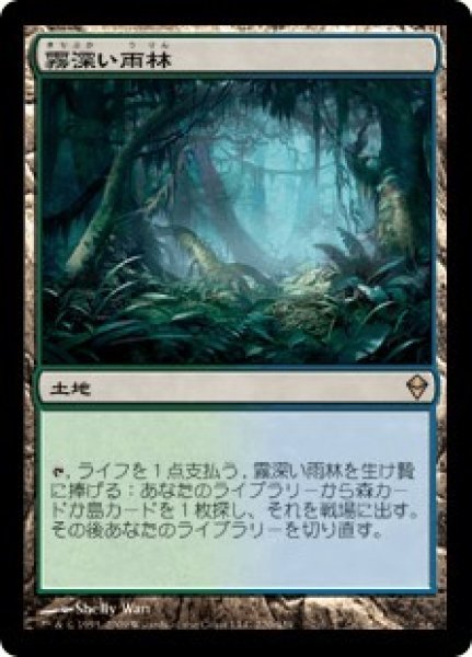 画像1: 霧深い雨林/Misty Rainforest (ZEN) (1)