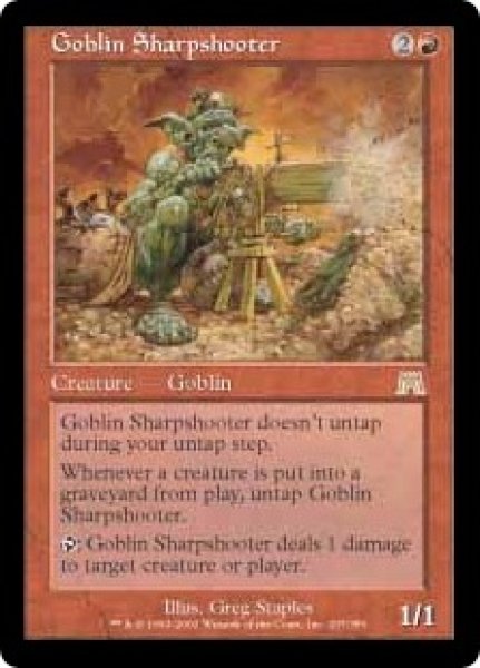 画像1: ゴブリンの名手/Goblin Sharpshooter (ONS) (1)