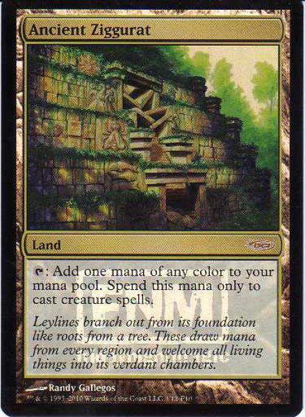 画像1: 古代の聖塔/Ancient Ziggurat (FNM) (1)