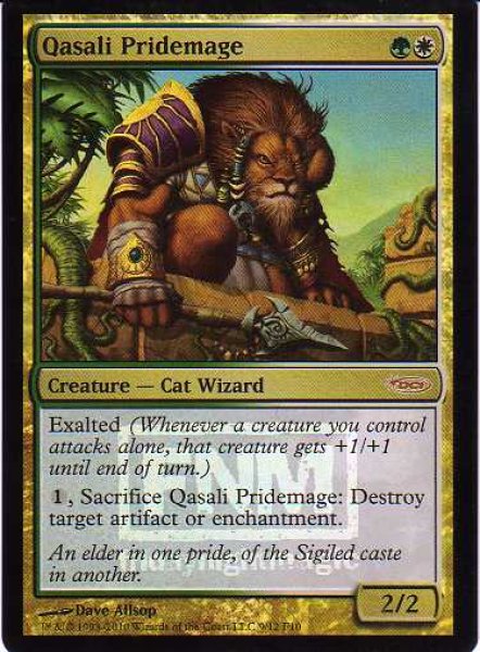 画像1: クァーサルの群れ魔道士/Qasali Pridemage (FNM) (1)