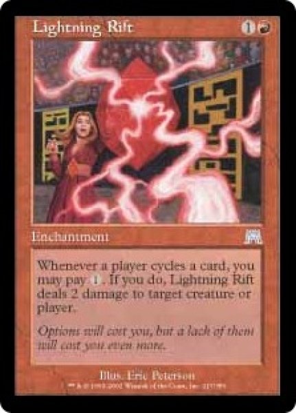 画像1: 稲妻の裂け目/Lightning Rift (ONS) (1)