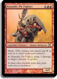 ピット ファイター カマール Kamahl Pit Fighter その他 Promo ジョニーのお店 Magic The Gathering