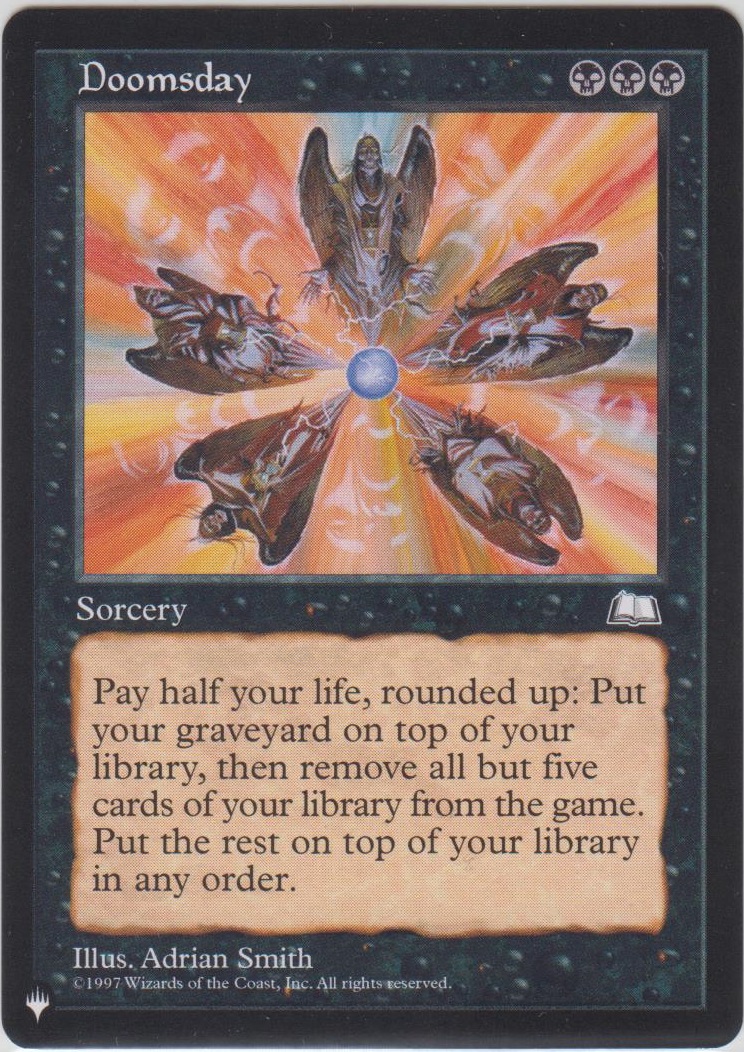 最後の審判/Doomsday (MB1・LST) - ジョニーのお店 Magic the Gathering