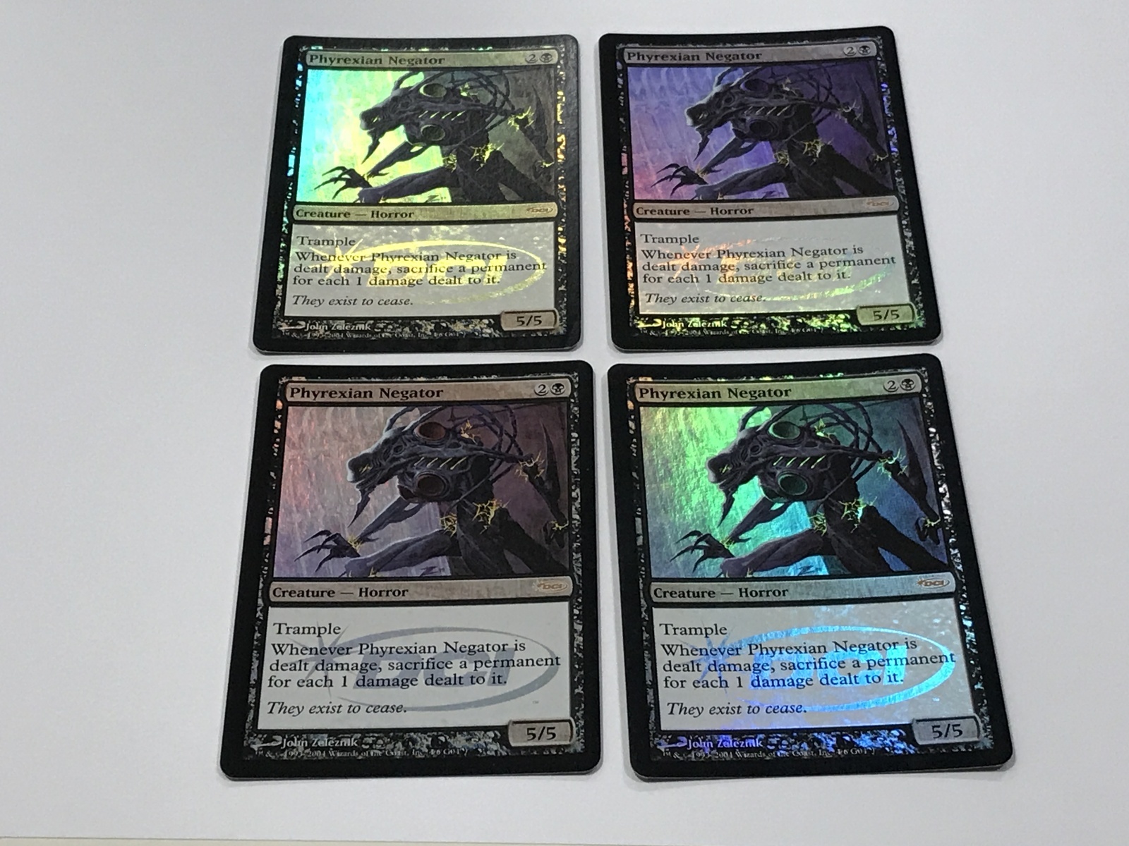 ファイレクシアの抹殺者/Phyrexian Negator (Judge)【4種セット・英語