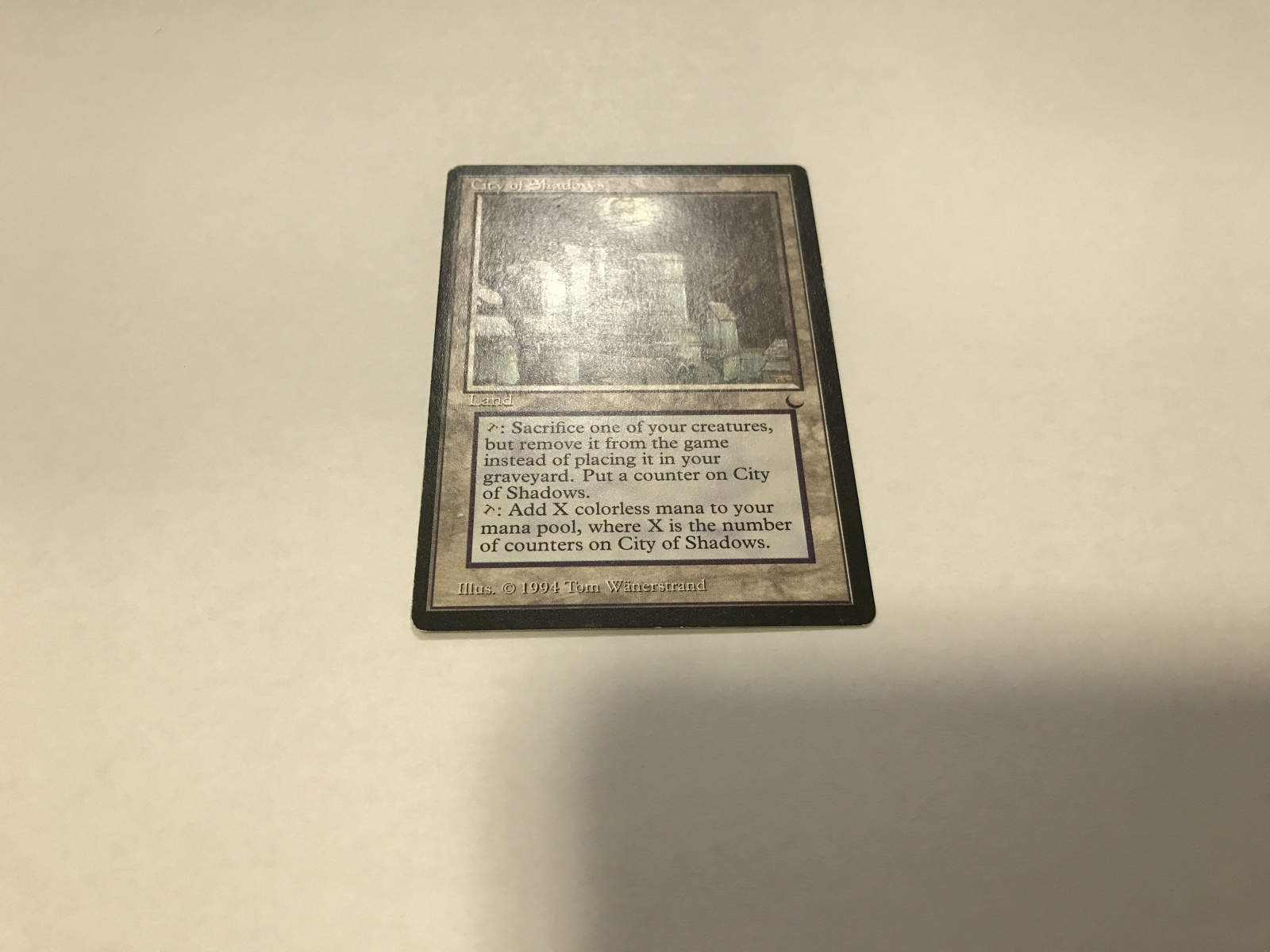 MTG DRK City of Shadows 英語 1枚 City of Shadows (DRK)【英語・HPLD】【ブラックフライデー セール